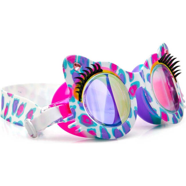 Savvy Cat Swim Goggles, Purple Patches - Swim Goggles - 2