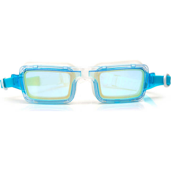 Retro Swim Goggles, Pearly White