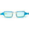 Retro Swim Goggles, Pearly White - Goggles - 1 - thumbnail