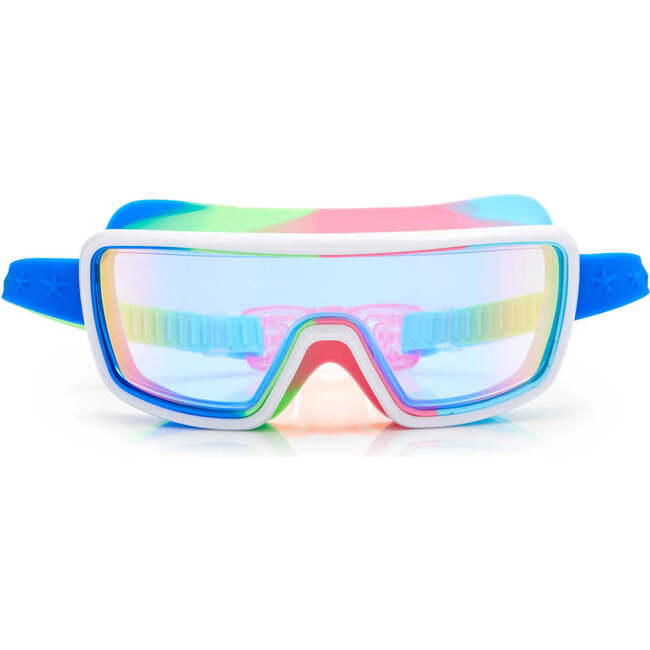 Prismatic Swim Goggles, Gadget Green