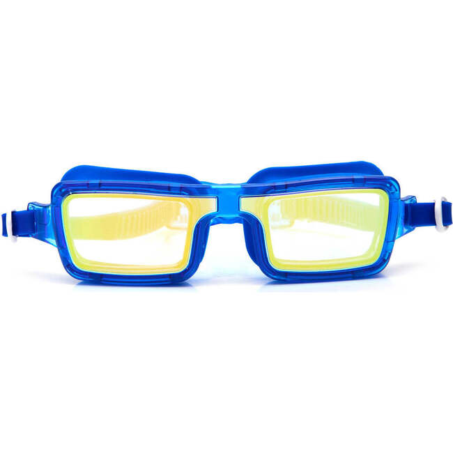 Retro Swim Goggles, Bahama Blue