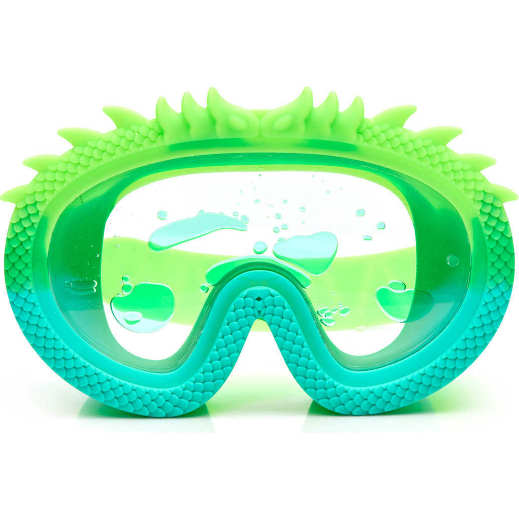 Glider the Dragon Swim Mask, Green And Mint - Swim Goggles - 1