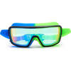 Prismatic Swim Goggles, Cyborg Cyan - Swim Goggles - 1 - thumbnail