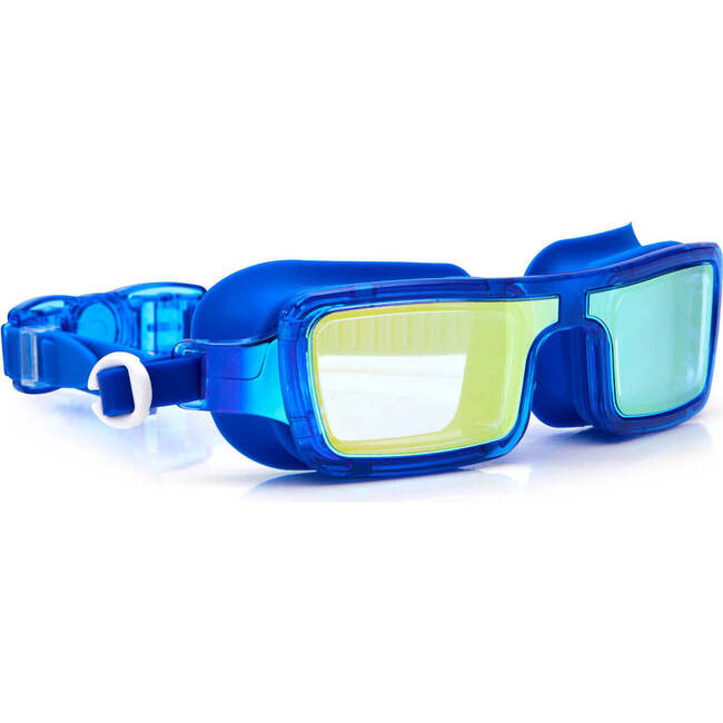 Retro Swim Goggles, Bahama Blue - Goggles - 2