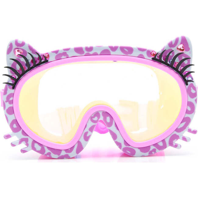 Copy Cat Meow Swim Mask, Pink