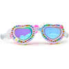 Bright Bouquet of Daisies Swim Goggles, Pink - Goggles - 1 - thumbnail