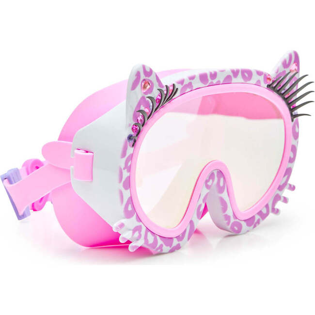 Copy Cat Meow Swim Mask, Pink - Goggles - 2
