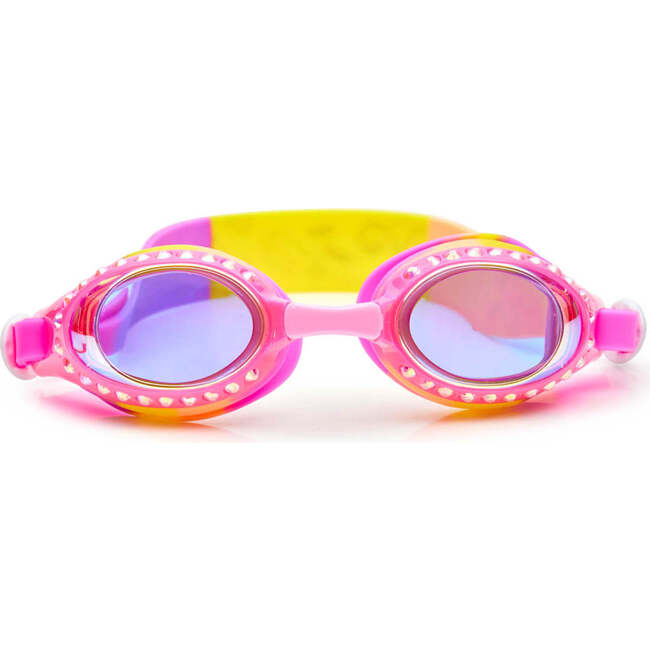 Bandana Swim Goggles, Peachie Pink