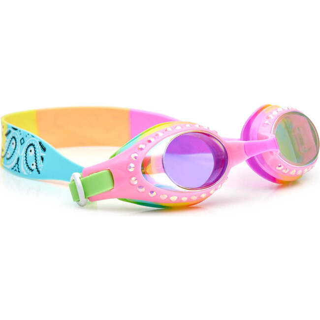 Bandana Swim Goggles, Bubble Bath Pink - Goggles - 2