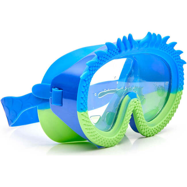 Beard the Dragon Swim Mask, Blue And Green - Goggles - 2