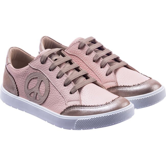 All American Sneaker, Textured Pink