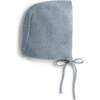 Herringbone Bonnet, Blue - Hats - 1 - thumbnail