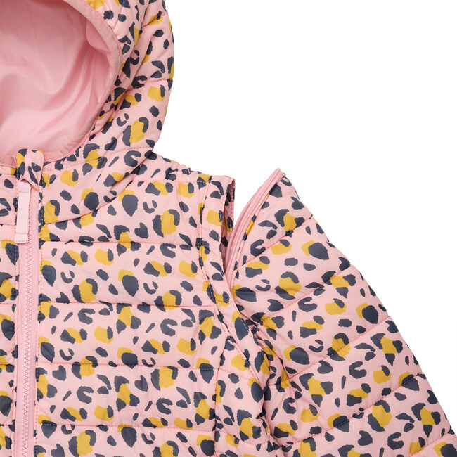 Leopard Love 2 in 1 Puffer Jacket - Coats - 4