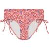 Paisley Ruched Bikini Set - Two Pieces - 3