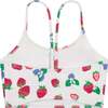Strawberry Ruched Bikini Set - Two Pieces - 2