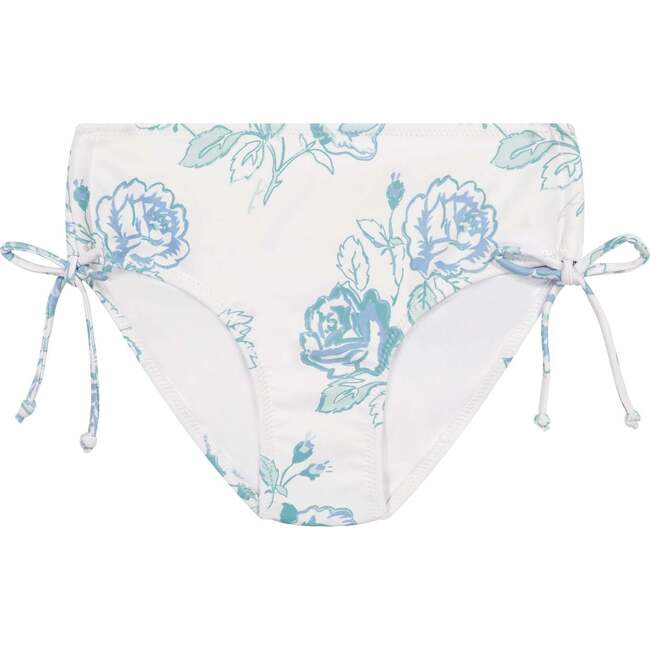 Rose Ruched Bikini Set - Two Pieces - 3
