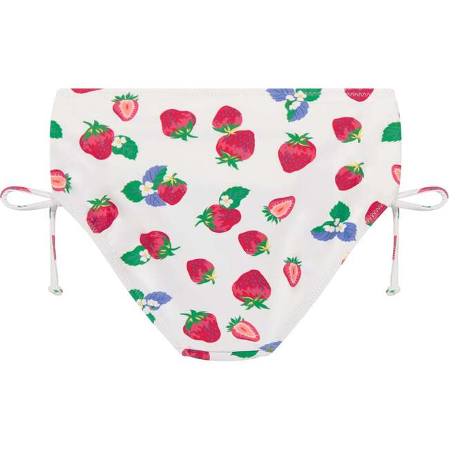 Strawberry Ruched Bikini Set - Two Pieces - 4