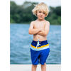 Archie Swim Trunk, Cobalt - Swim Trunks - 2