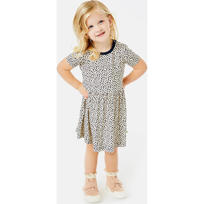 Short Sleeve Twirl Dress, Dots - Play Dresses - 2