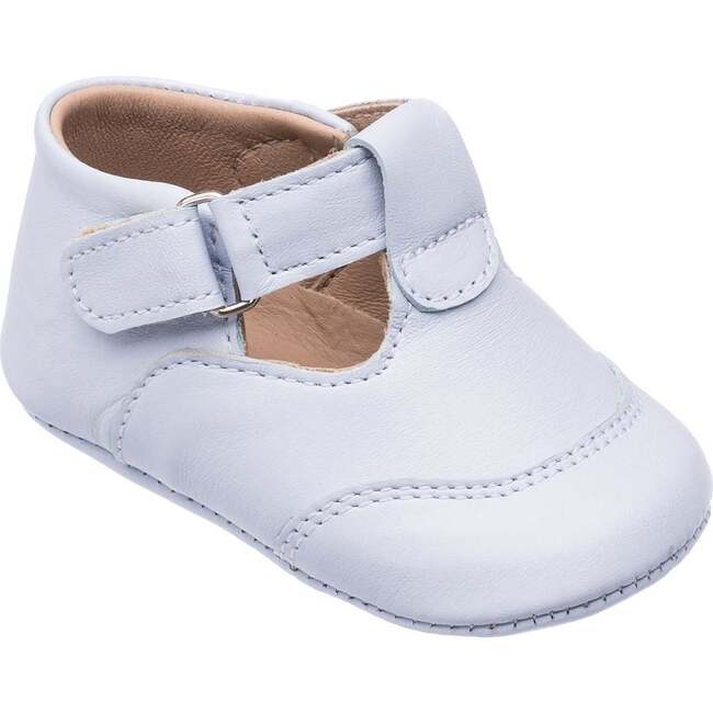 Baby T-Strap Mary Jane, Light Blue - Mary Janes - 1