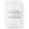 Clip Pack, Glitter Birthday Cake Combo Set - Hair Accessories - 1 - thumbnail