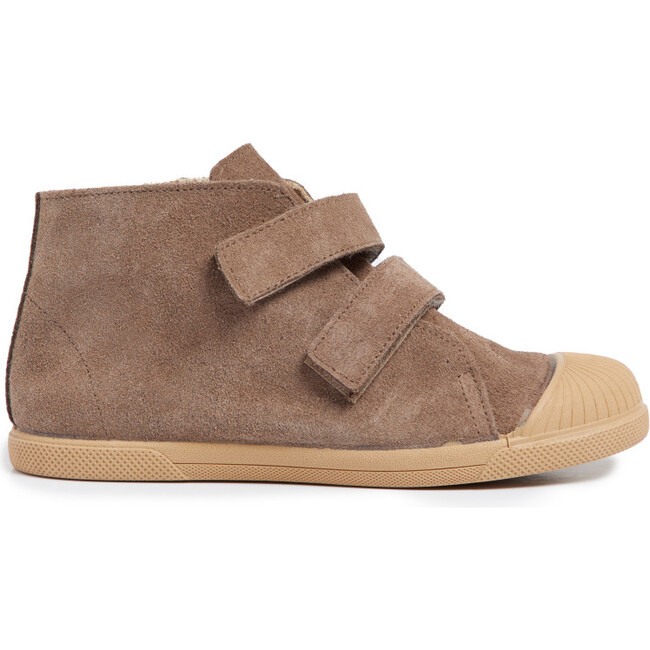 Suede High Top, Taupe