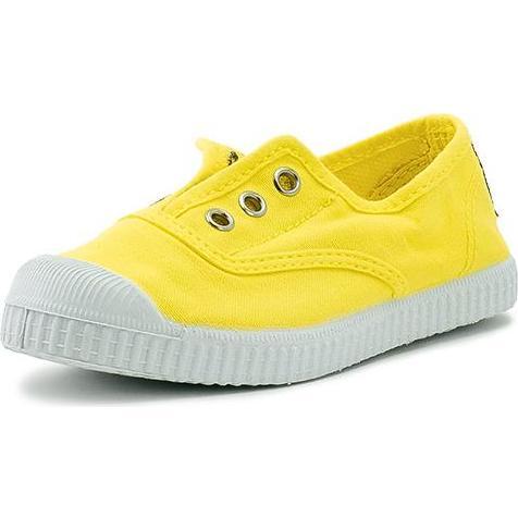 Canvas Laceless Sneakers, Sunflower