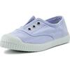 Canvas Laceless Sneakers, Lilac - Sneakers - 1 - thumbnail