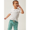 Unisex White Peter Pan Collar Shirt - Shirts - 2