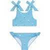 Minnow X Fanm Mon Girls Lagoon Tie Knot Bikini - Two Pieces - 1 - thumbnail