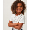 Unisex White Peter Pan Collar Shirt - Shirts - 4