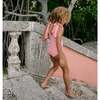 Minnow X Fanm Mon Girls Hibiscus Tie Knot One Piece - One Pieces - 2
