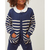 Unisex White Peter Pan Collar Shirt - Shirts - 5