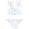 Minnow X Fanm Mon Girls Coconut Grove White Tie Knot Bikini - Two Pieces - 1 - thumbnail