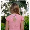 Minnow X Fanm Mon Girls Hibiscus Puff Sleeve One Piece - One Pieces - 3 - thumbnail