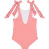 Minnow X Fanm Mon Girls Hibiscus Tie Knot One Piece - One Pieces - 7 - thumbnail