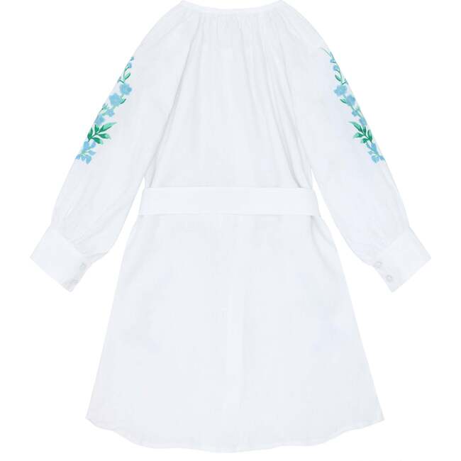 Minnow X Fanm Mon Women's Coconut Grove White Long Sleeve Dress - Dresses - 5