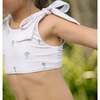 Minnow X Fanm Mon Girls Coconut Grove White Tie Knot Bikini - Two Pieces - 3