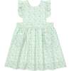 Girls Sea Marsh Floral Pinafore Dress - Dresses - 1 - thumbnail