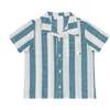 Minnow X Fanm Mon Boys Blue Cabana Linen Shirt - Shirts - 1 - thumbnail