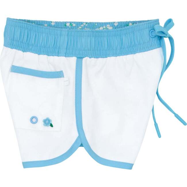 Minnow X Fanm Mon Boys Coconut Grove White Boardie - Swim Trunks - 3