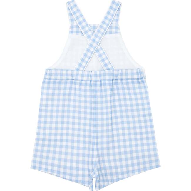 Boys Oasis Blue Gingham Overall - Overalls - 3