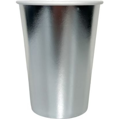 Silver 12 Oz Cups