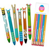 Twice As Nice Double Color Click Woodland Pen Set & You’re a Good Egg Easter Pencil Set, Assorted Colors - Arts & Crafts - 1 - thumbnail