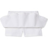 Tylee Tennis Performance Chevron Skort, Bright White - Skirts - 2