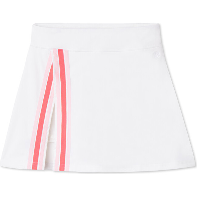 Women's Talia Tennis Performance Sherbet Skort, Bright White - Skirts - 1