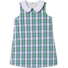 Maddie Summit Plaid Stretch Poplin Seersucker Dress, Plaid - Dresses - 1 - thumbnail