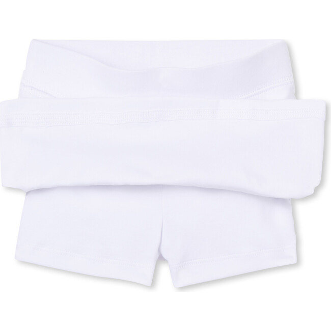Scout Solid Knit Skort, Blue Ribbon - Skirts - 3