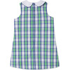 Maddie Summit Plaid Stretch Poplin Seersucker Dress, Plaid - Dresses - 3