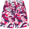 Dylan Roton Point Print Stretch Sateen Shorts, Blue - Shorts - 2